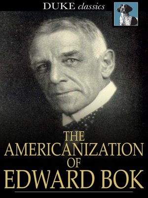 cover image of The Americanization of Edward Bok